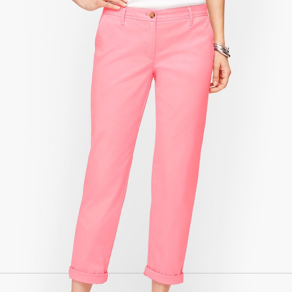Talbots Weekend Chino - Womens size 10P - Pink
